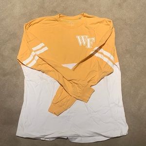 Wake forest long sleeve tee shirt